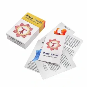 Body Sense Feeling Deck Emotional Study Cards for Mental Health