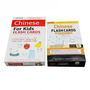 Custom Mandarin Chinese Flash Cards For Toddlers