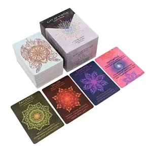 Customized Affirmation Card Deck Printing the Gift of Virtue